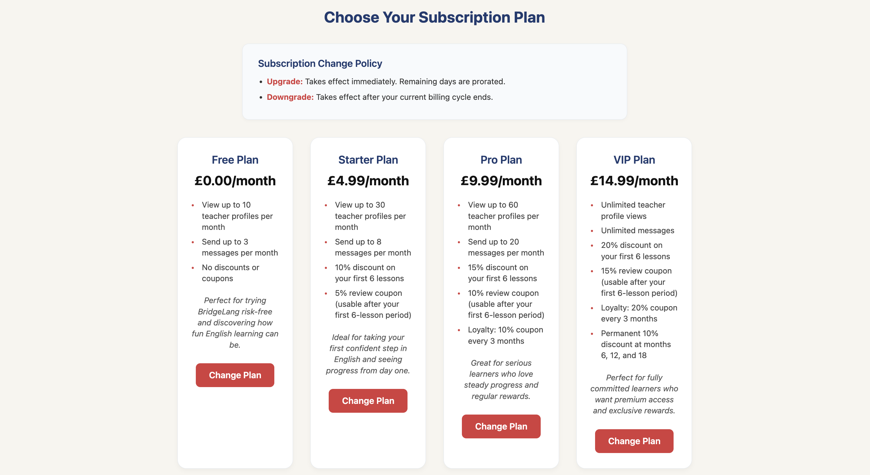 Step 1 – Choose Your Plan